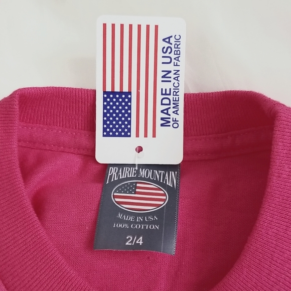 2/$20 Fuchsia Pink Mermaid Shirt San Diego California Print Girls Size 2/4 - Picture 5 of 6